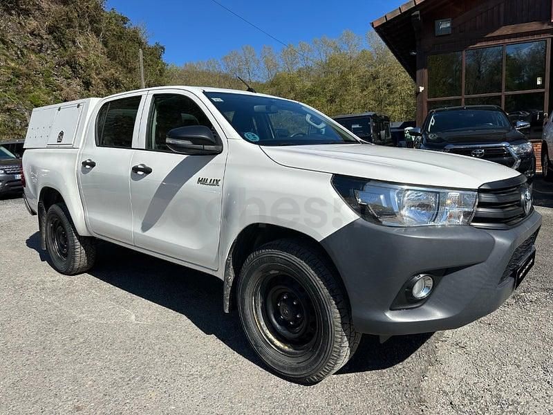 Usado Toyota HiLux 150 CV (110 kW) 2016 Blanco Pickup/Camioneta