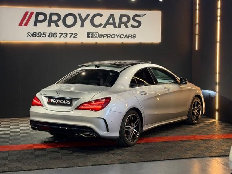 Usado Mercedes CLA220 170 CV (125 kW) 2018 Gris / plata Berlina