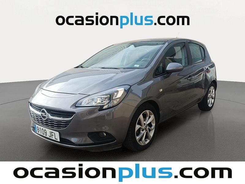 Gris Usado 2015 Opel Corsa Selective Utilitario | 8500 € (Precio justo) - Imagen 1/4