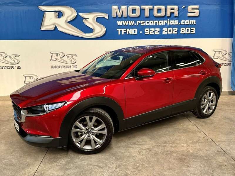 Rojo Usado 2021 Mazda CX-30 SUV | 21.990 € (Precio justo) - Imagen 1/4