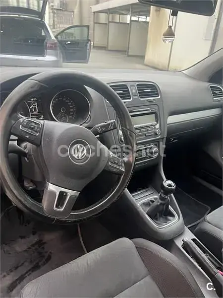 Usado VW Golf VI Advance 140 CV (102 kW) 2009 Azul Berlina