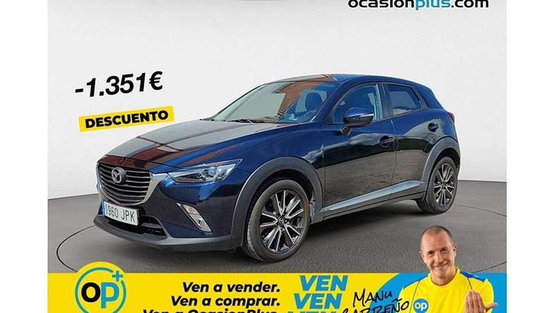 Occasion Mazda CX-3 Luxury 105 ch (77 kW) 2016 Bleue SUV