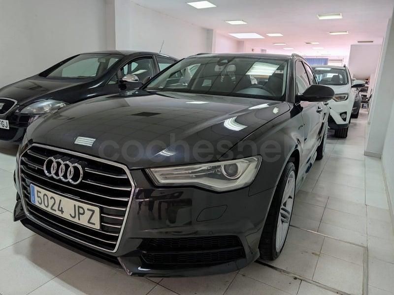 Usado Audi A6 Premium 190 CV (139 kW) 2016 Negro Familiar