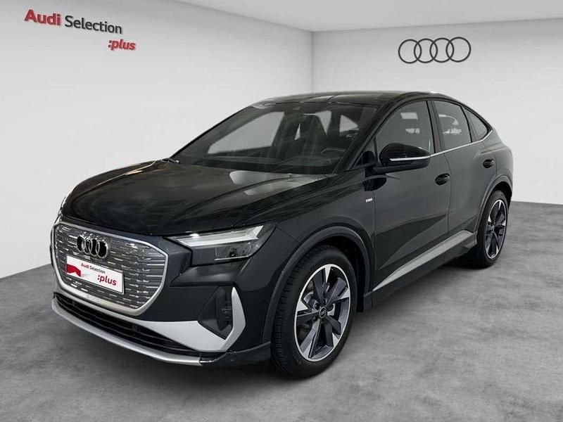 Negro Usado 2025 Audi Q4 e-tron SUV | 48.700 € - Imagen 1/4