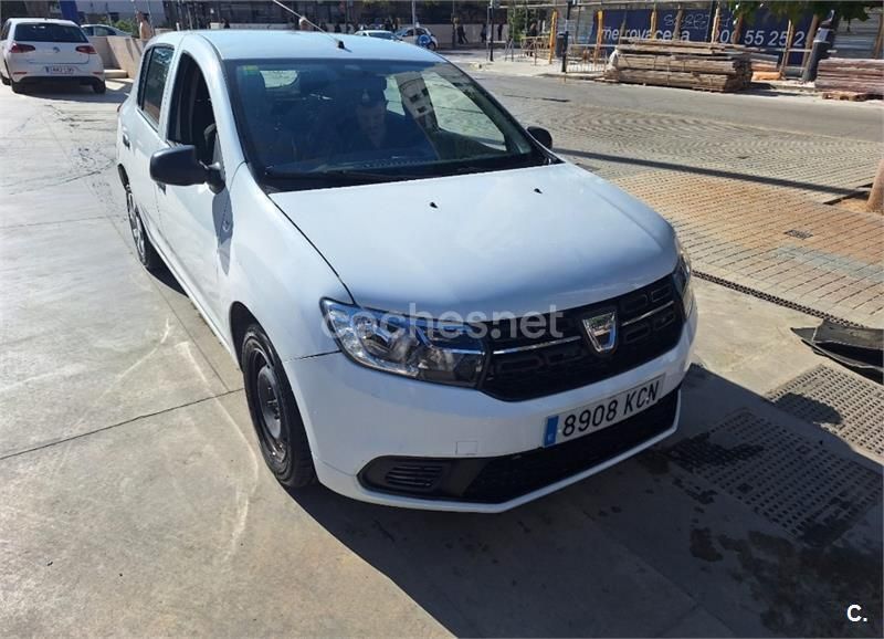Blanco Usado 2017 Dacia Sandero Ambiance Utilitario | 5800 € (Super precio) - Imagen 1/4