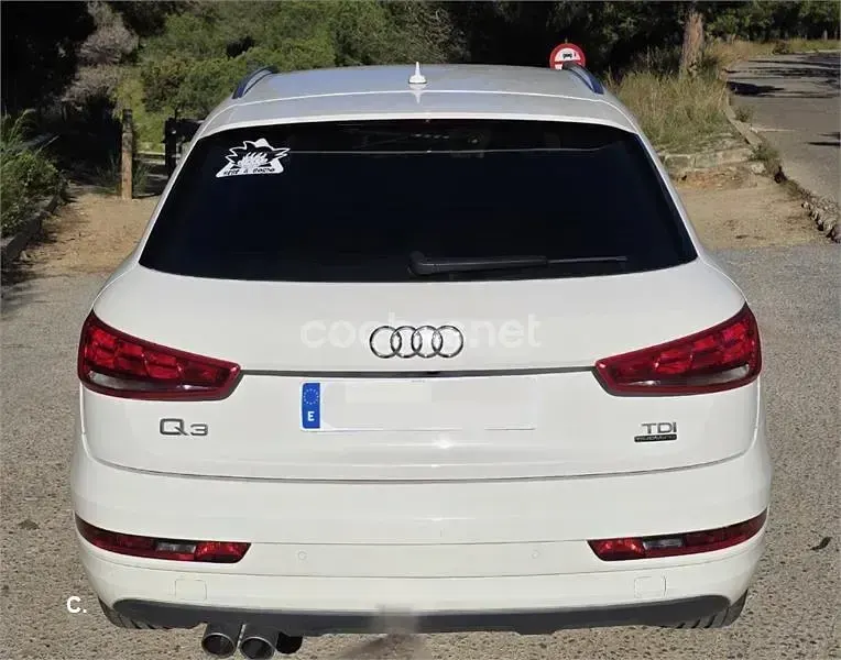 Używany Audi Q3 150 KM (110 kW) 2015 Biały SUV