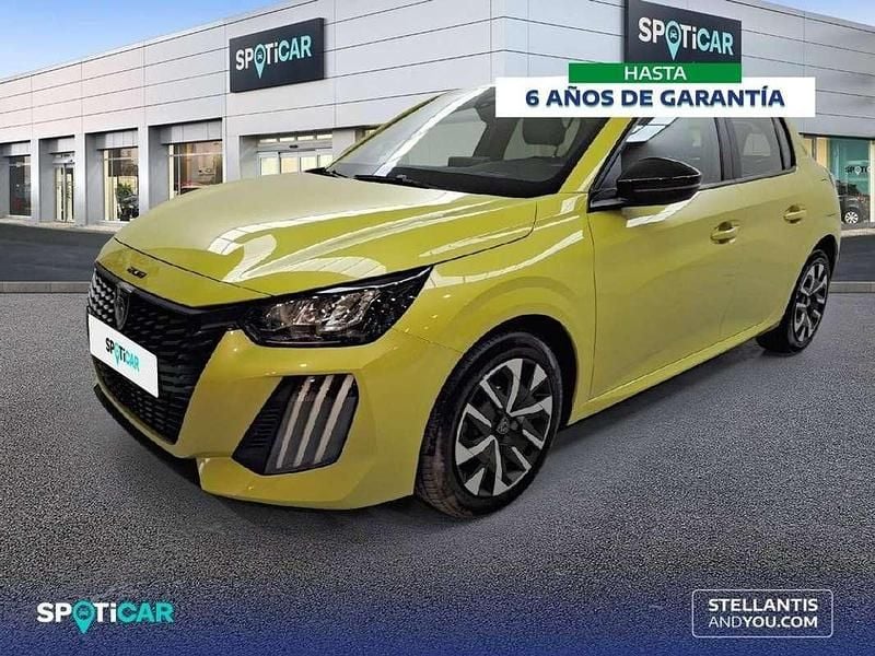 Amarillo Usado 2024 Peugeot 208 Active Utilitario | 14.300 € (Buen precio) - Imagen 1/4