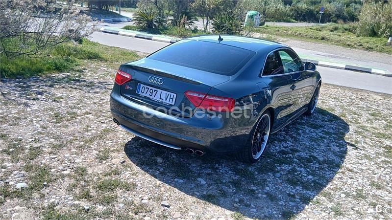 Usado Audi S5 354 CV (260 kW) 2009 Gris / plata Coupe