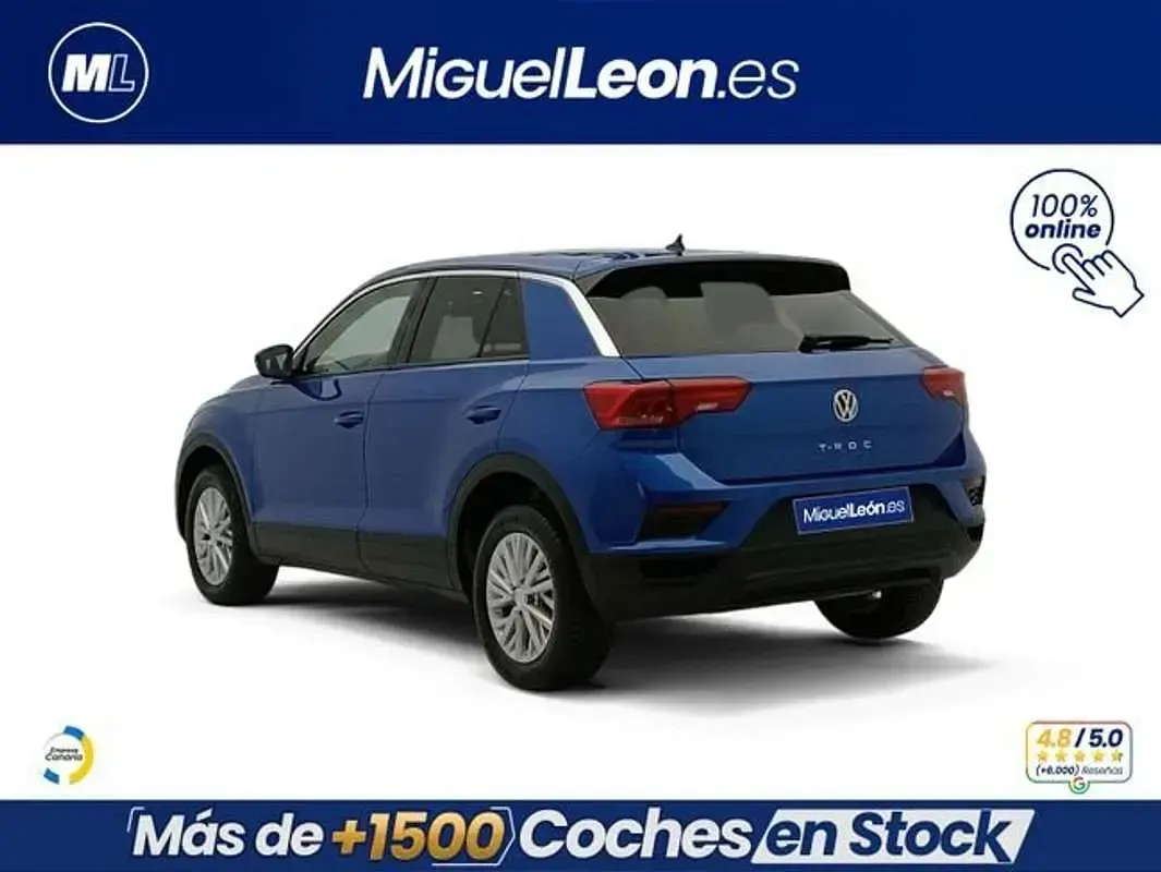 Usado VW T-Roc Edition 116 CV (85 kW) 2020 Azul SUV