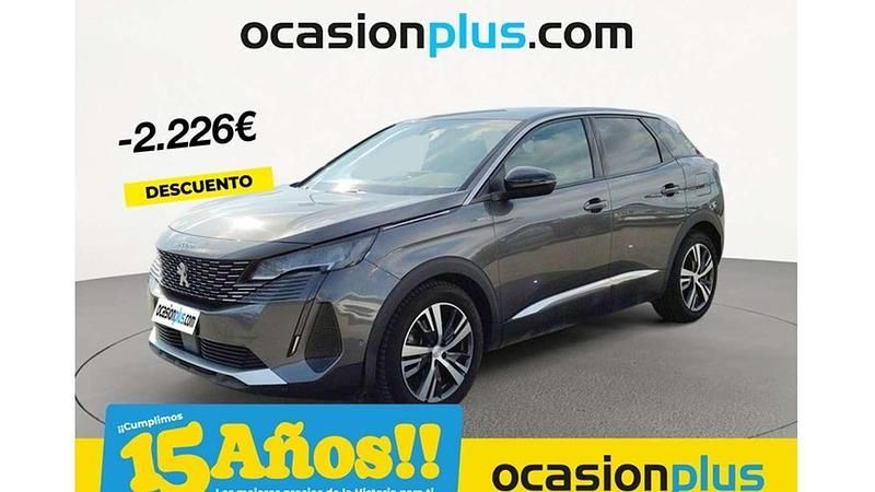 Gris Usado 2023 Peugeot 3008 Allure Monovolumen | 22.264 € (Super precio) - Imagen 1/4