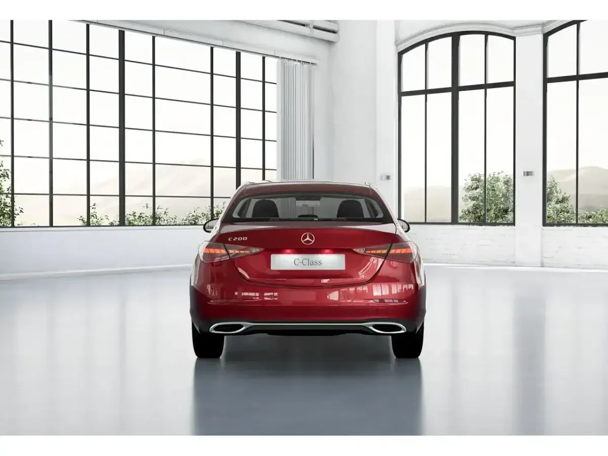 Nuevo Mercedes C200 204 CV (150 kW) 2026 Rojo Berlina