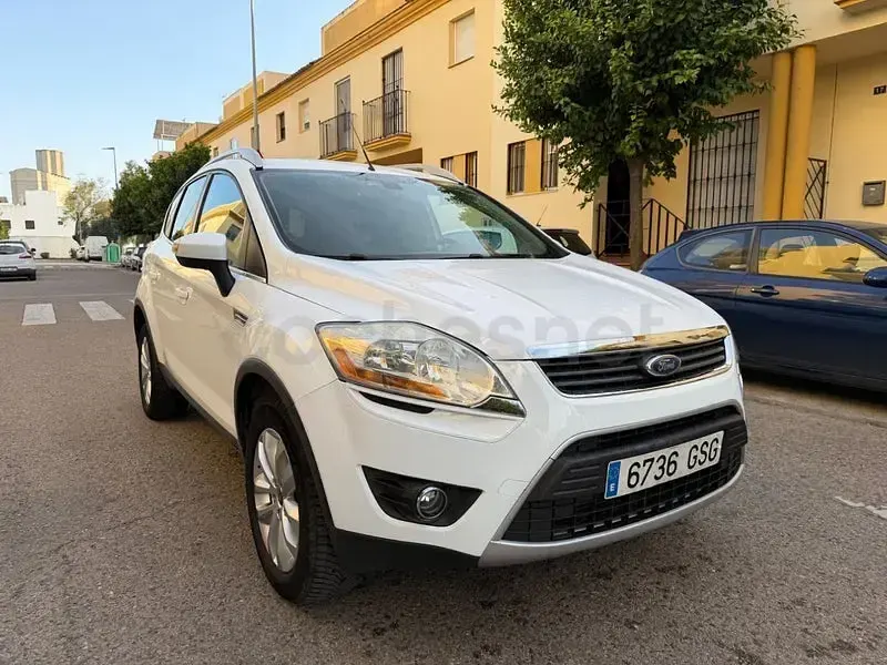 Usado Ford Kuga Titanium 140 CV (102 kW) 2010 Blanco SUV