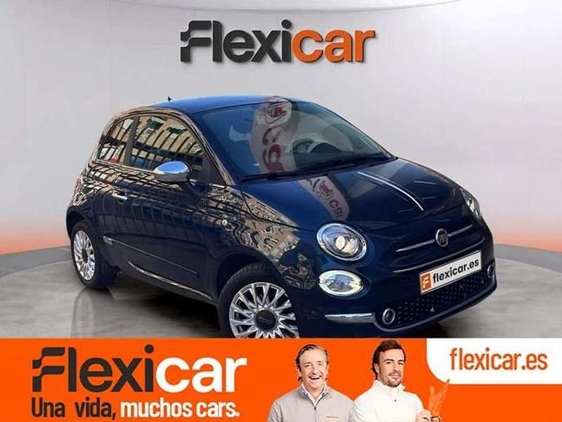 Azul Usado 2021 Fiat 500 Dolcevita Berlina | 8990 € (Precio justo) - Imagen 1/4