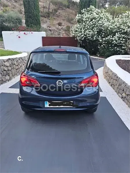 Usado Opel Corsa Selective 90 CV (66 kW) 2017 Azul Utilitario