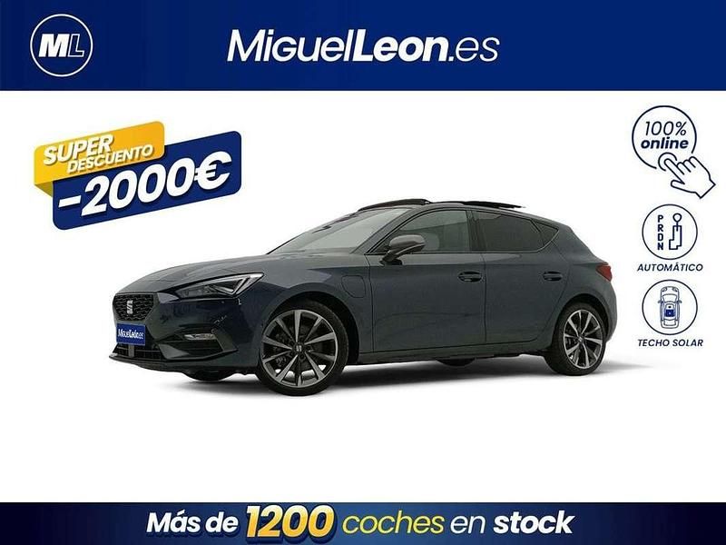 Gris Usado 2021 Seat Leon FR Berlina | 19.985 € (Precio justo) - Imagen 1/3