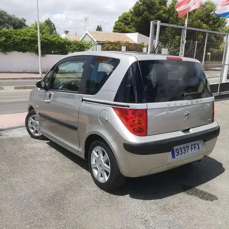 Usado Peugeot 1007 75 CV (55 kW) 2006 Gris Monovolumen