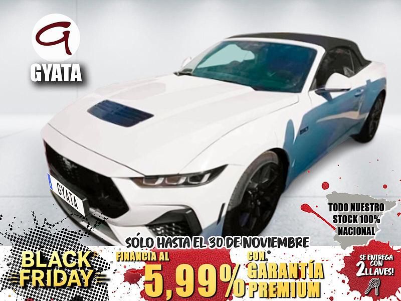 Blanco Usado 2024 Ford Mustang GT Convertible Descapotable | 61.990 € (Caro) - Imagen 1/4