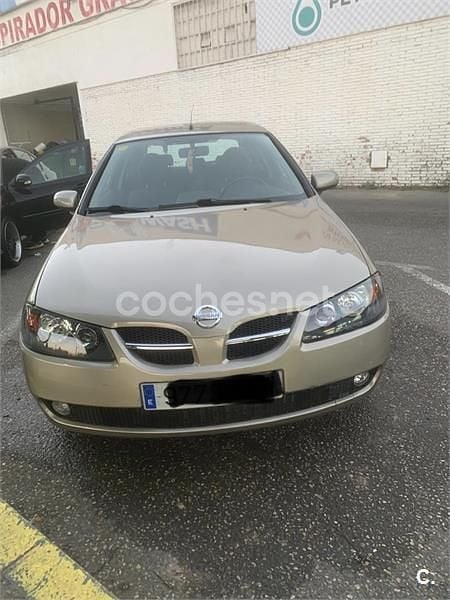Beige Usado 2004 Nissan Almera Tekna Berlina | 3500 € (Precio justo) - Imagen 1/4