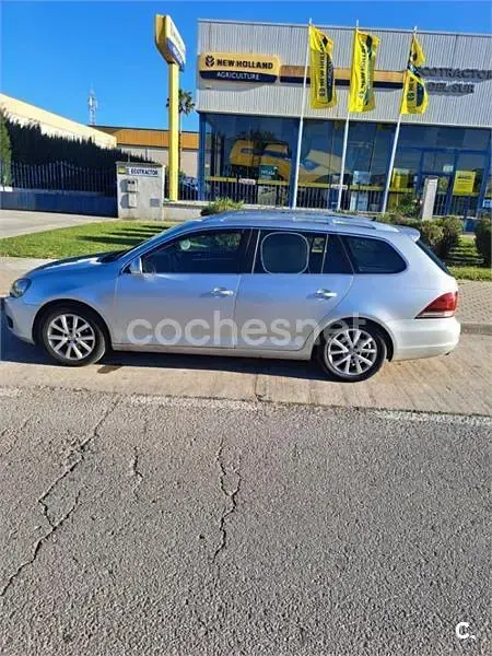 Usado VW Golf VI 105 CV (77 kW) 2010 Gris / plata Utilitario