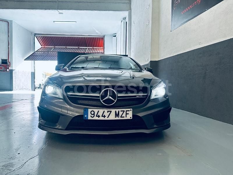 Usado Mercedes CLA45 AMG 381 CV (280 kW) 2016 Gris / plata Berlina