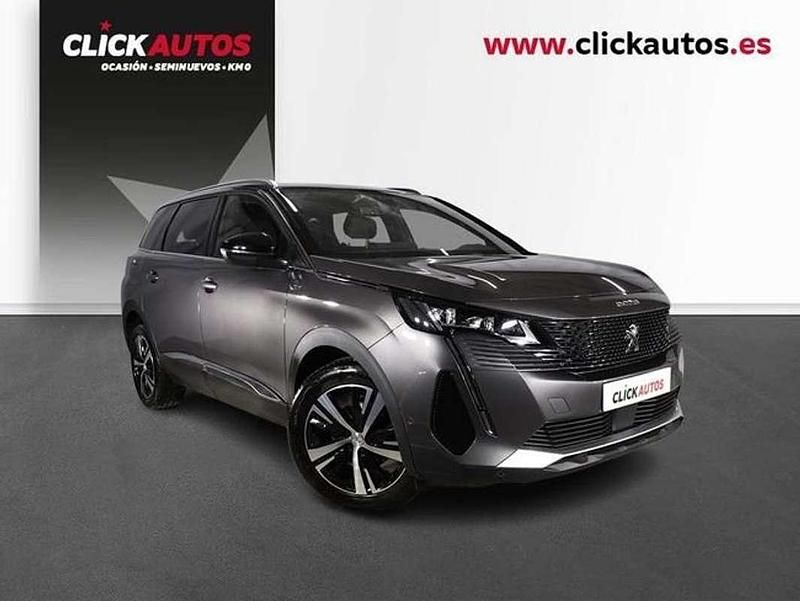 Usado Peugeot 5008 GT 131 CV (96 kW) 2021 Gris SUV