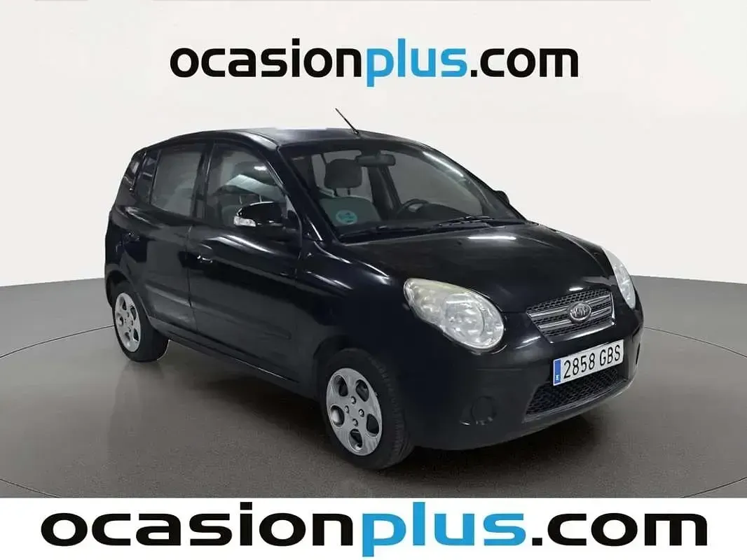 Usado Kia Picanto Active 65 CV (47 kW) 2008 Negro Utilitario