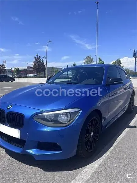 Usado BMW 118 Coupé M Sport 143 CV (105 kW) 2012 Azul Coupe