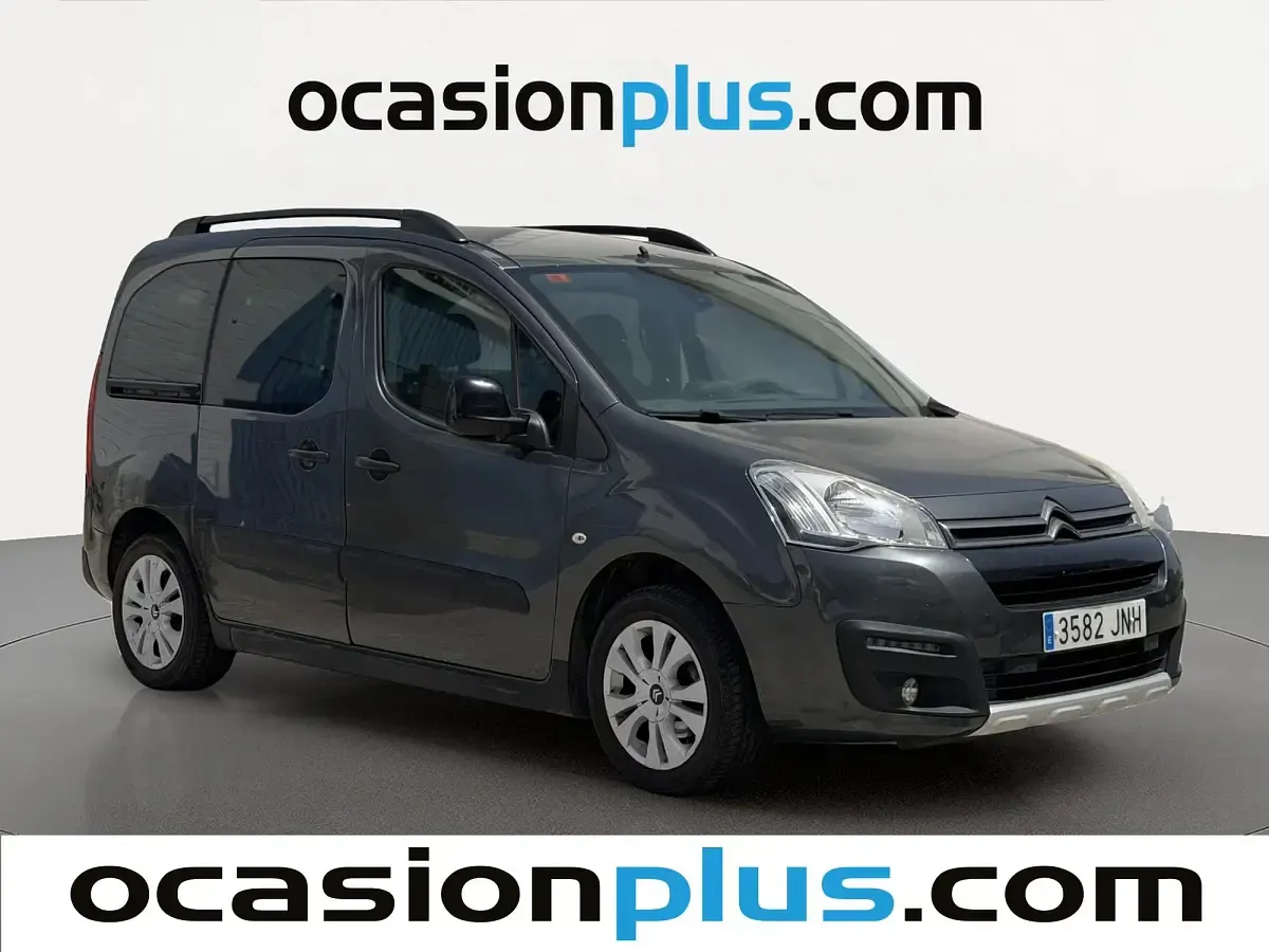 Usado Citroën Berlingo XTR 100 CV (73 kW) 2016 Gris Monovolumen