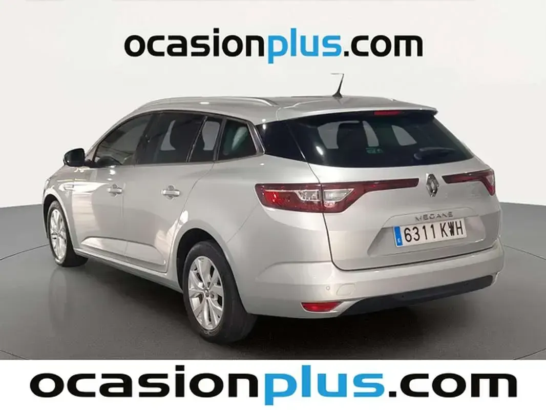 Usado Renault Mégane GrandTour LIMITED 95 CV (69 kW) 2019 Gris Familiar
