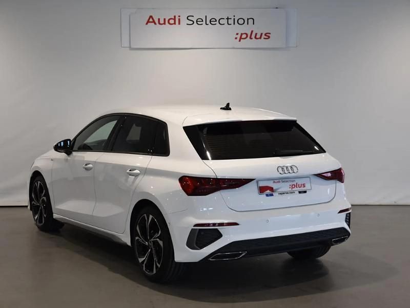 Usado Audi A3 S-Line 150 CV (110 kW) 2021 Blanco Berlina