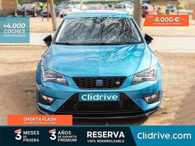 Usado Seat Leon FR 150 CV (110 kW) 2016 Azul Berlina