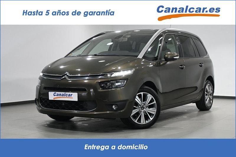 Usado Citroën Grand C4 Picasso Intensive 115 CV (84 kW) 2015 Marrón Monovolumen