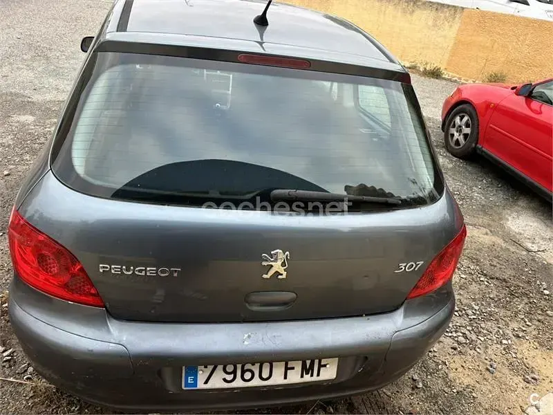 Usado Peugeot 307 110 CV (80 kW) 2007 Gris / plata Berlina