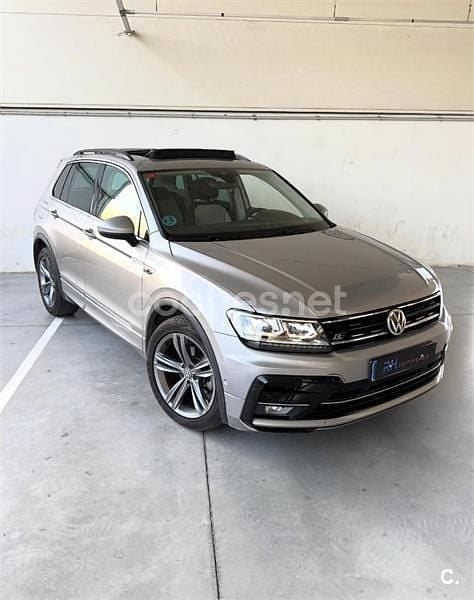 Gris / plata Usado 2019 VW Tiguan R-line SUV | 20.450 € (Precio justo) - Imagen 1/4