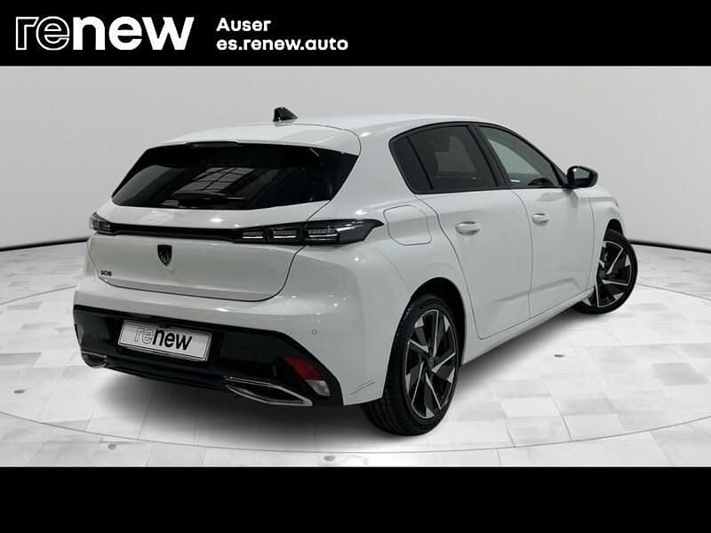 Usado Peugeot 308 Allure 130 CV (95 kW) 2022 Blanco Berlina