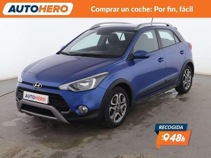Azul Usado 2018 Hyundai i20 Utilitario | 11.523 € (Precio justo) - Imagen 1/3