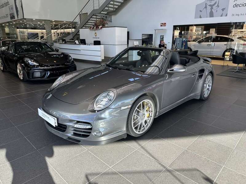 Gris meteoro metalizado Usado 2009 Porsche 911 Turbo Descapotable | 95.000 € - Imagen 1/4