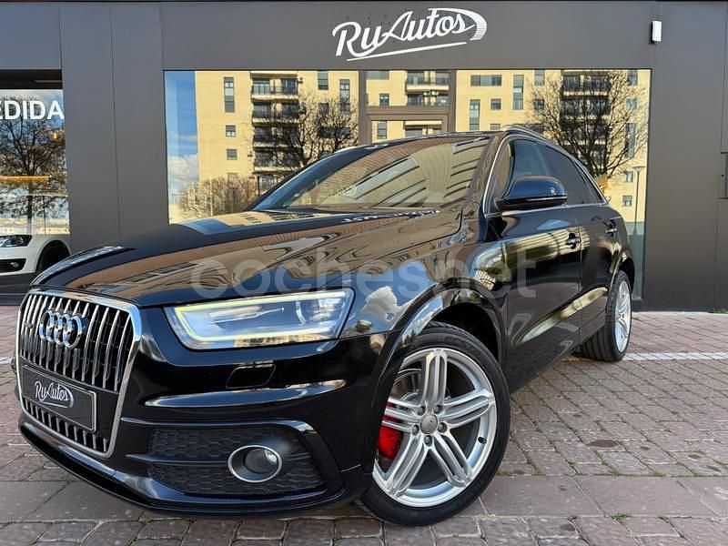 Usado Audi Q3 S-Line 140 CV (102 kW) 2013 Negro SUV