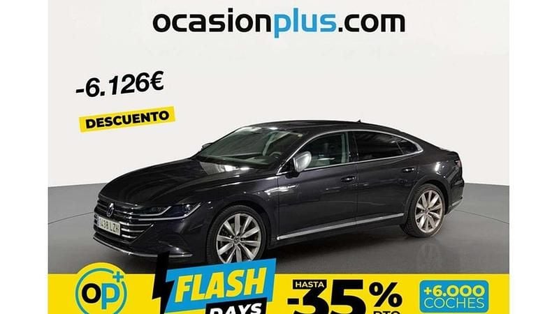 Usado VW Arteon Elegance 218 CV (160 kW) 2022 Gris Coupe