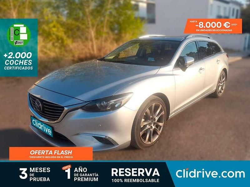 Gris Usado 2015 Mazda 6 Familiar | 13.190 € (Buen precio) - Imagen 1/3