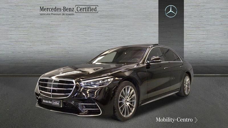 Onyxschwarz metalliclack Usado 2021 Mercedes S580 AMG line Berlina | 83.900 € - Imagen 1/4