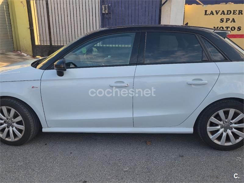 Usado Audi A1 Sportback 95 CV (69 kW) 2018 Blanco Utilitario