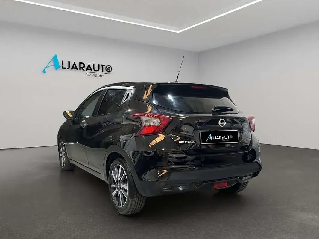 Usado Nissan Micra S 90 CV (66 kW) 2018 Negro Utilitario