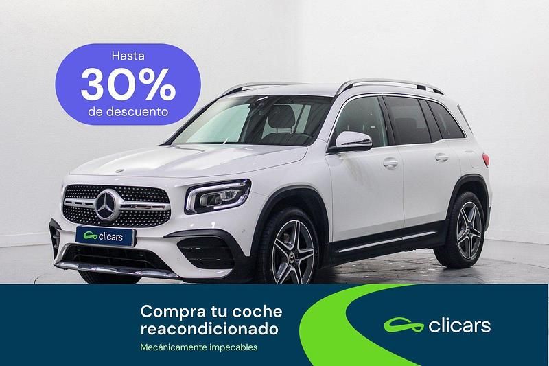 Usado Mercedes GLB200 150 CV (110 kW) 2022 Blanco SUV