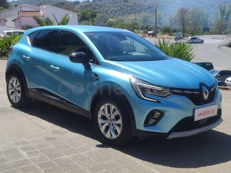 Usado Renault Captur Zen 90 HP (66 kW) 2021 Azul SUV