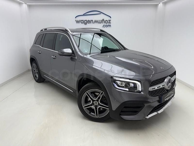 Usado Mercedes GLB200 150 CV (110 kW) 2021 Gris / plata SUV