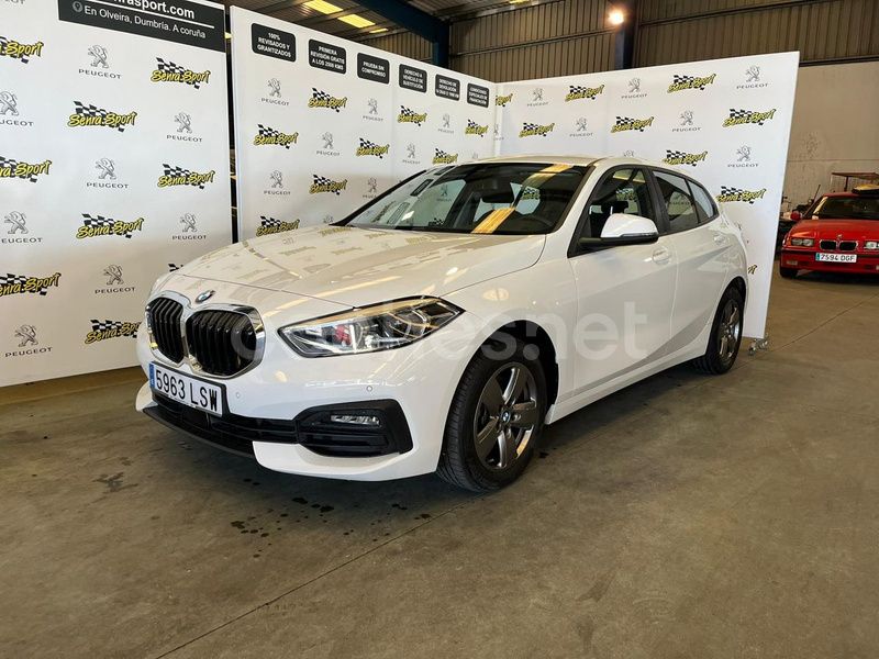 Blanco Usado 2021 BMW 116 Utilitario | 19.900 € (Precio justo) - Imagen 1/4