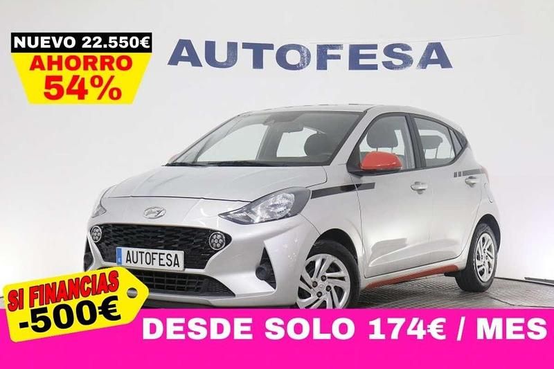 Gris Usado 2021 Hyundai i10 Eco Utilitario | 10.350 € (Buen precio) - Imagen 1/4