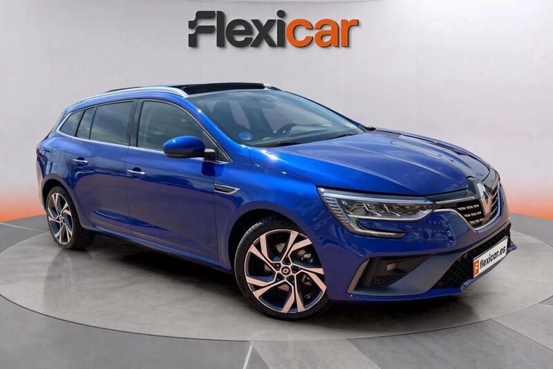 Azul Usado 2021 Renault Mégane IV R.S. Familiar | 17.290 € (Precio justo) - Imagen 1/4