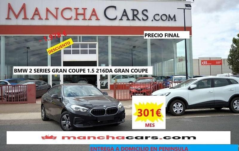 Gris / plata Usado 2021 BMW 216 Luxury Line Coupe | 20.990 € (Precio justo) - Imagen 1/4